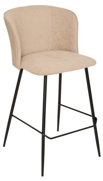 Barhocker JASNY Beige - Holzwerkstoff - 48 x 91 x 52 cm