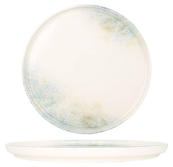 Speiseteller Earth 2er set Porzellan - 27 x 2 x 27 cm