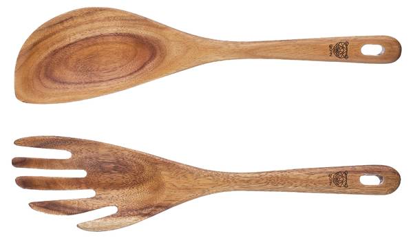 Salatbar SKOV 2-Teilig Braun - Keramik - 7 x 2 x 26 cm