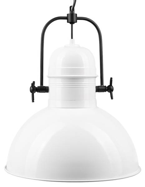 Hängelampe Manora Weiß - Höhe: 53 cm