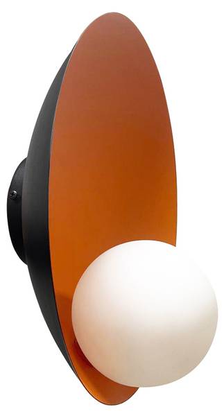 Wandleuchte Oyster Orange