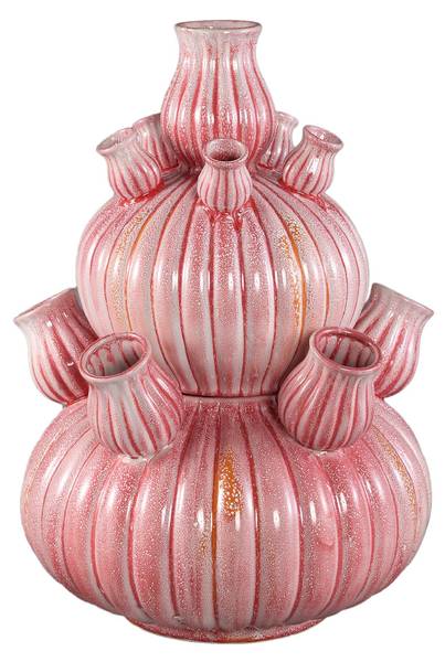 Vase NOLOU Pink - Keramik - 42 x 62 x 42 cm