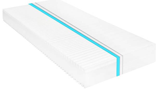 Matelas 297392 Blanc - Polyester - 200 x 16 x 140 cm