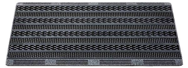 Schmutzfangmatte Indoor und Outdoor Silber - 45 x 75 cm
