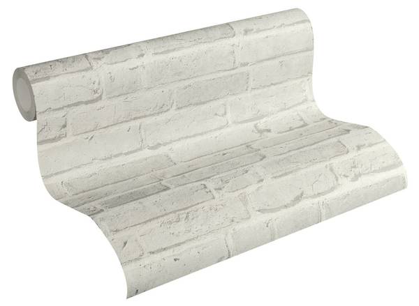Vliestapete 355814-GU Grau - Fleece - 53 x 1005 x 1 cm