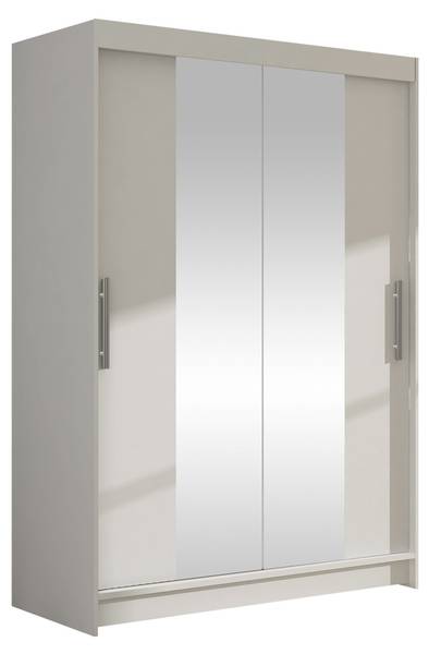Kleiderschrank Miami II Weiß