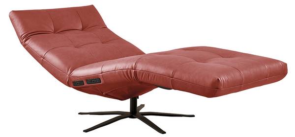 Relaxliege LETICIA Rot