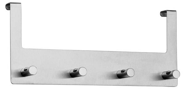 Türgarderobe IMMA Silber - Metall - 32 x 12 x 4 cm