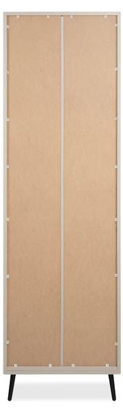 Dressoir ARONA grijs - plaatmateriaal op houtbasis - 60 x 200 x 38 cm