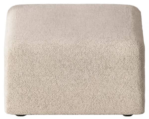 Pouf Cubic Beige - Holz teilmassiv - 71 x 42 x 71 cm