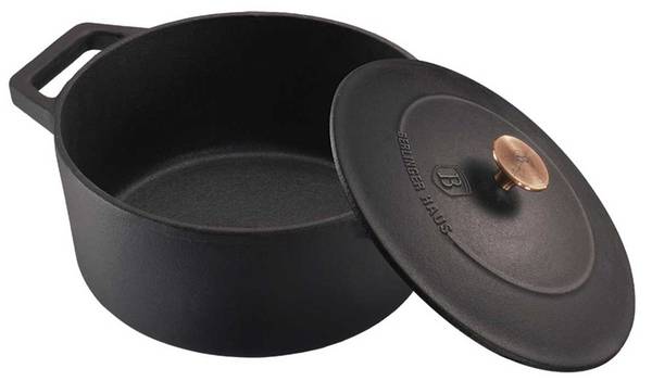 Töpfe 29576 BH6492 Schwarz - Metall - 24 x 11 x 24 cm