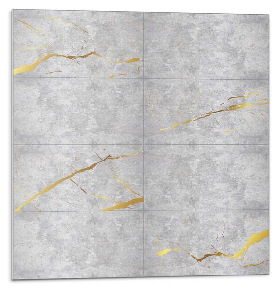 Fliesen Eleganter Marmor 4er Set 50 x 50 cm