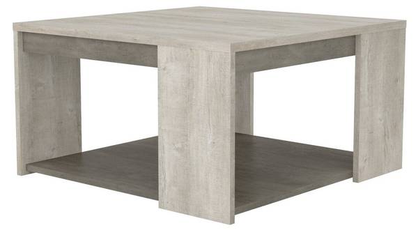 Couchtisch ANTIBES Braun - Grau - Holzwerkstoff - 80 x 45 x 80 cm