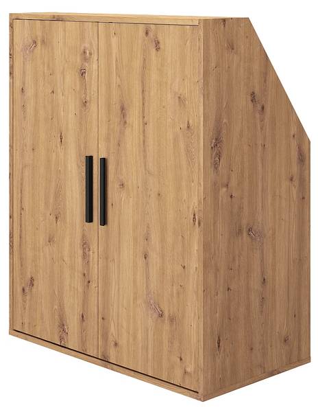 Möbel für Schrägen ADEZIO Beige - Holz teilmassiv - 92 x 110 x 50 cm