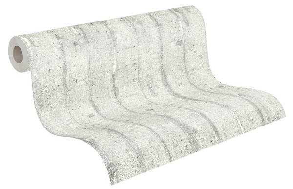Vliestapete Elements 2 Betonoptik Grau - Fleece - 53 x 1005 x 1 cm