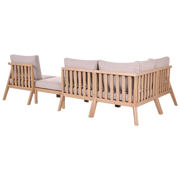 Sitzgruppe RIVELLO 7-tlg 139 x 139 cm
