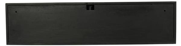TV-Möbel MADISON Schwarz - Massivholz - 120 x 30 x 35 cm