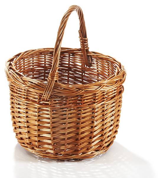 Aufbewahrungskorb BASKCIRCLE Braun - Naturfaser - 33 x 23 x 33 cm