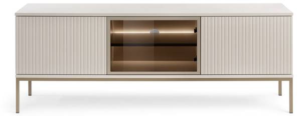 TV-Schrank DEO Beige - ABS - 154 x 56 x 39 cm