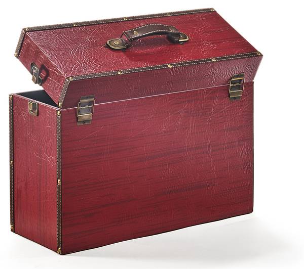 Aufbewahrungsbox GAGA Rot - Holzwerkstoff - 16 x 32 x 44 cm
