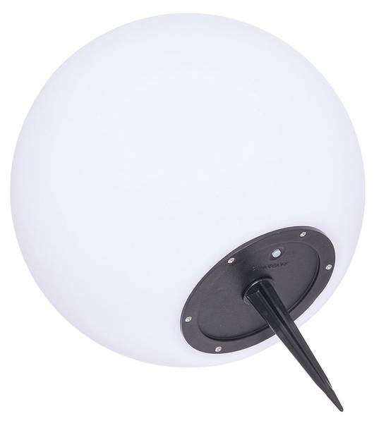 Lampe d'extérieur Lifton Blanc - En partie en bois massif - 25 x 25 x 25 cm