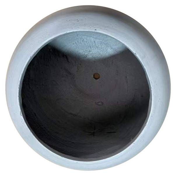 Blumentopf Florin Grau