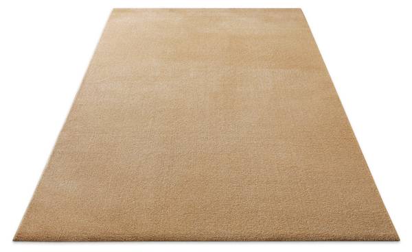 Kurzflorteppich Vegas Beige - Sandbraun - 120 x 170 cm