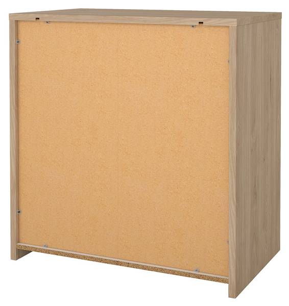 Kommode Next Weiß - Holz teilmassiv - 80 x 84 x 48 cm