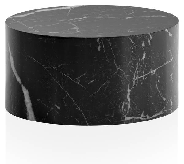 Couchtisch BAEZA Schwarz - Holzwerkstoff - 60 x 30 x 60 cm