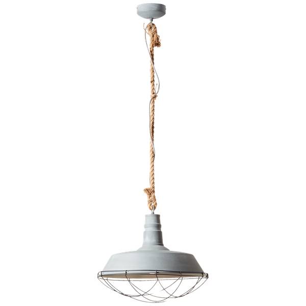 Hängelampen 1815165 1 Grau - Metall - 47 x 131 x 47 cm