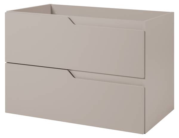 Badezimmerschrank Haag III Schwarz - Kaschmir - Breite: 160 cm