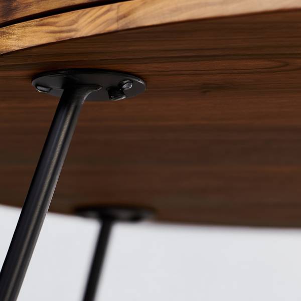 Couchtisch ARACENA mit Schublade Braun - Sheesham - 60 x 44 x 60 cm