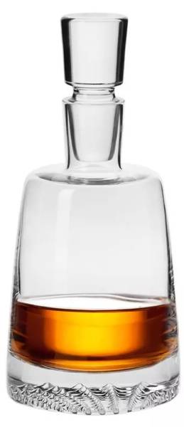 Whisky-Karaffe Fjord (1 Set) Klarglas - 12 x 27 x 12 cm