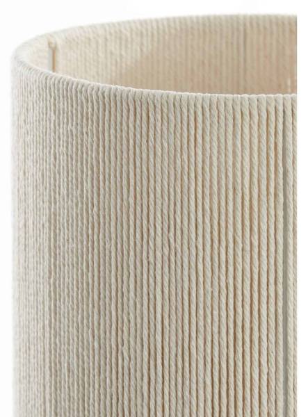 Tischleuchte Dania Beige - Cremeweiß