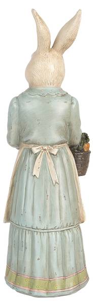 Dekorationsfigur Kaninchen Easter&Essiah Beige - Kunststoff - 17 x 46 x 23 cm