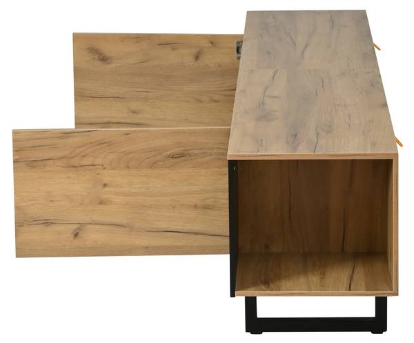 TV-Lowboard NEXUSQUASARXX Braun - Holzwerkstoff - 180 x 55 x 40 cm