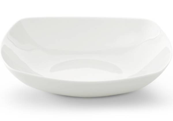 Tafelservice 12 Pers 36-tlg Carlina Weiß - Fine Bone China - Porzellan - 26 x 26 cm