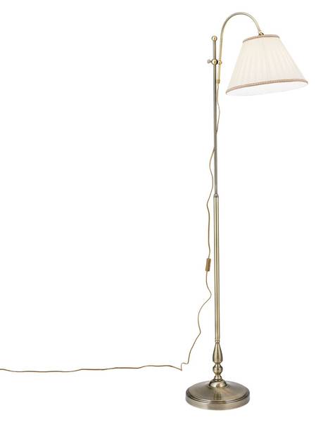 Stehlampe TONIA Braun - Metall - 35 x 183 x 35 cm