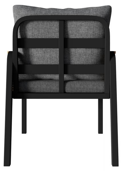 Set table Coeus II (7-él.) Noir - Métal - Textile