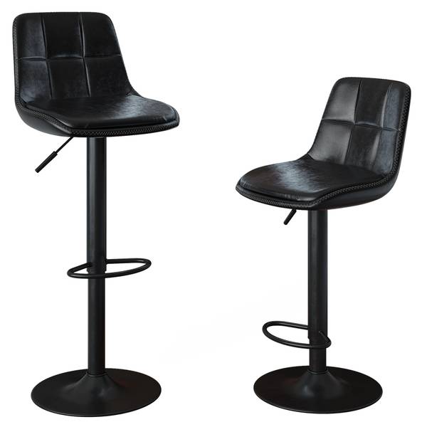 Barhocker 2er Set Sena 59824 2er Set Schwarz
