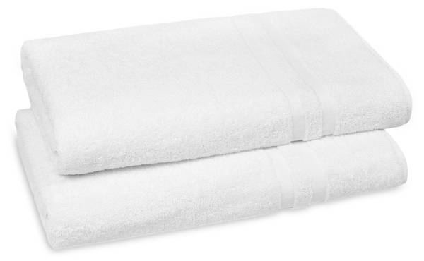Saunatuch 00000132 2er-Set Weiß