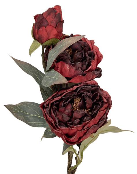 Kunstblume 53276 Rot - Kunststoff - 16 x 72 x 16 cm