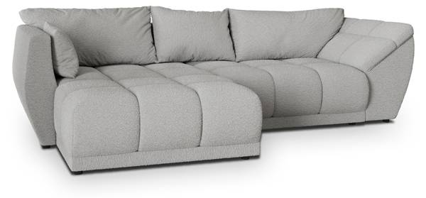 Ecksofa ORENTI Q Hellgrau