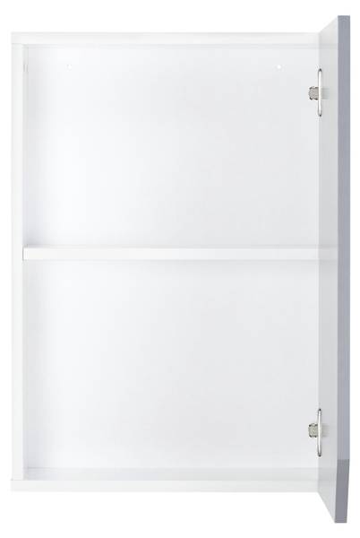 Hängeschrank ROCCO Grau - Weiß - Holzwerkstoff - 43 x 60 x 20 cm
