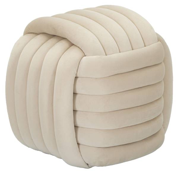 Hocker Softy Beige