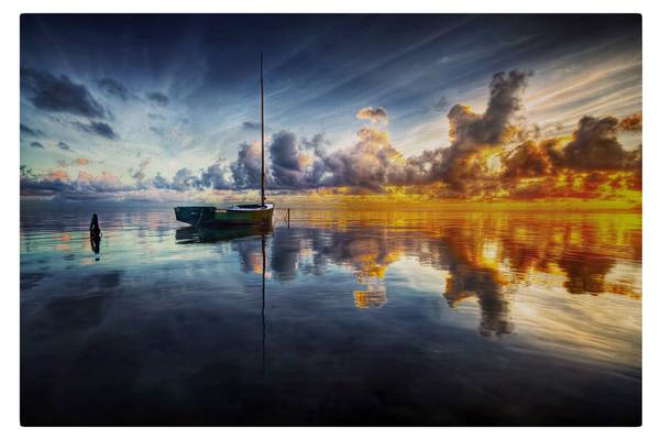 Akustikbild Reflection 210 x 140 cm