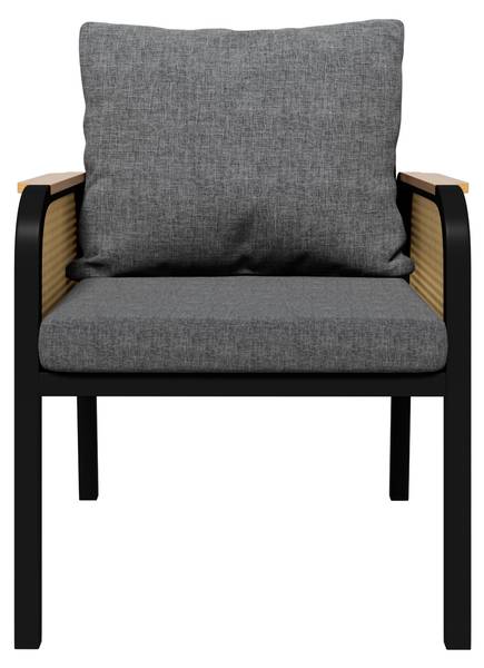 Set table Coeus II (7-él.) Noir - Métal - Textile