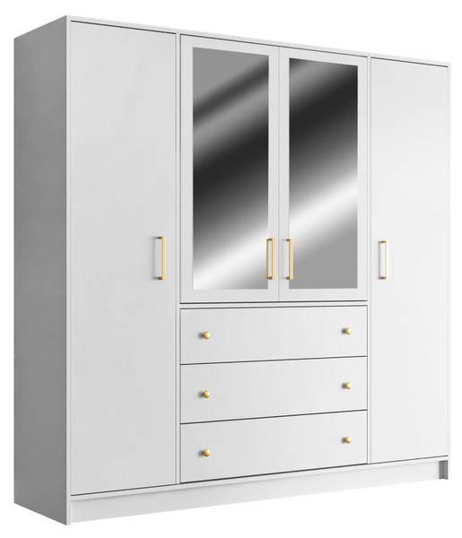 Kleiderschrank LIZANDRO Weiß