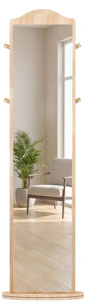 Ganzkörperspiegel VH35782 Braun - Holzwerkstoff - 48 x 168 x 48 cm