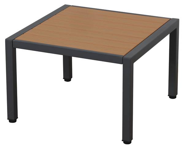 Gartenmöbel-Set MorandiEve Grau - Polyester - 144 x 66 x 190 cm